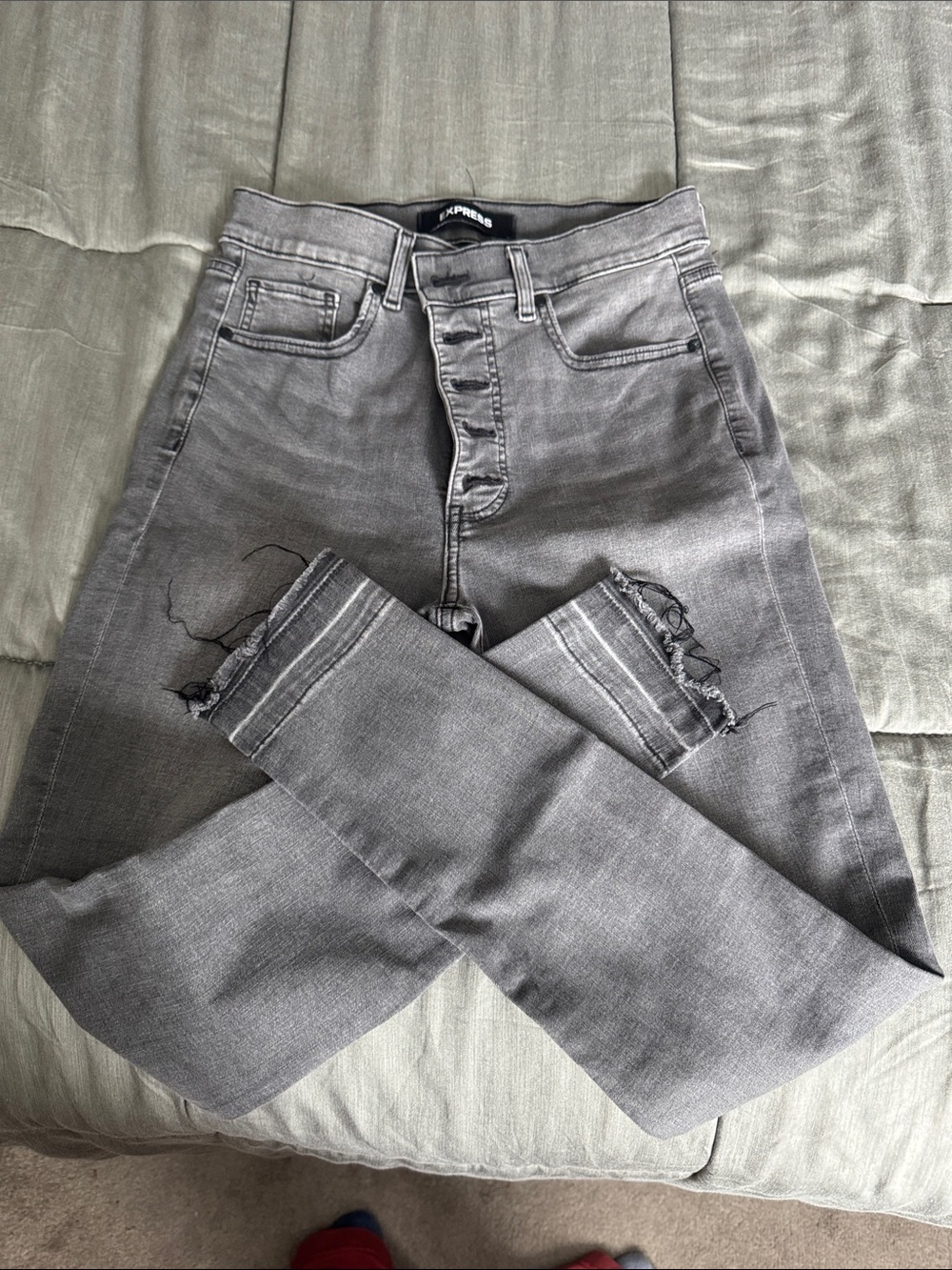 Express High Rise Skinny Jeans